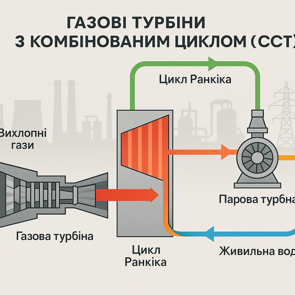 Газові турбіни з комбінованим циклом