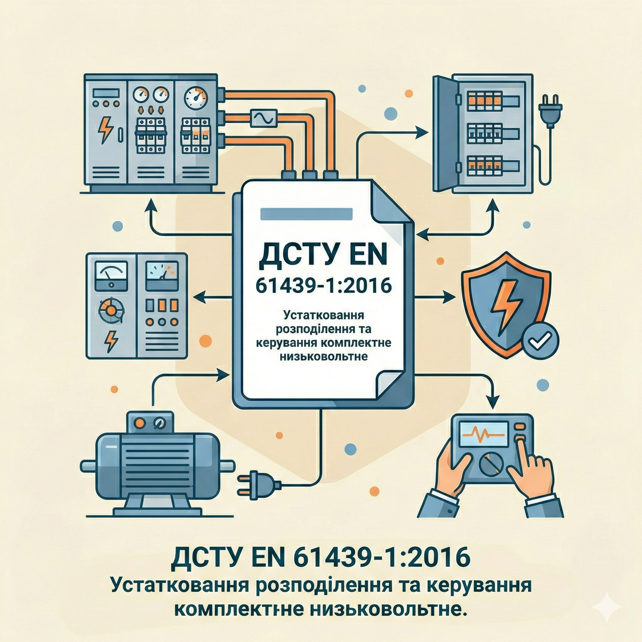 ДСТУ EN 61439 щитове обладнання