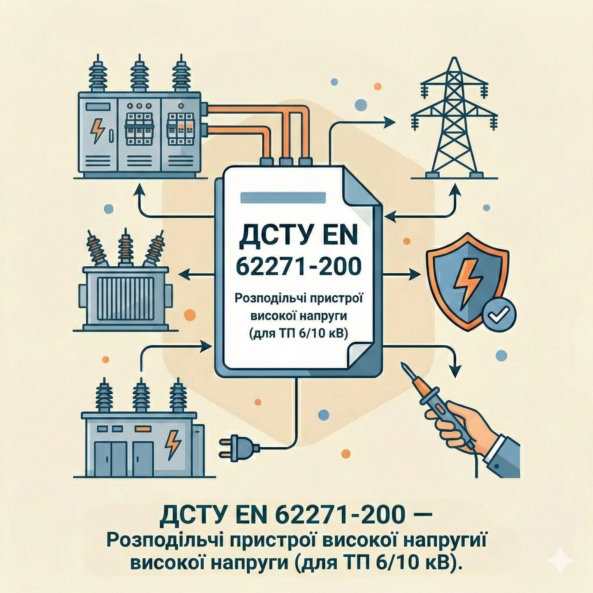 ДСТУ EN 62271 Розподільчі пристрої
