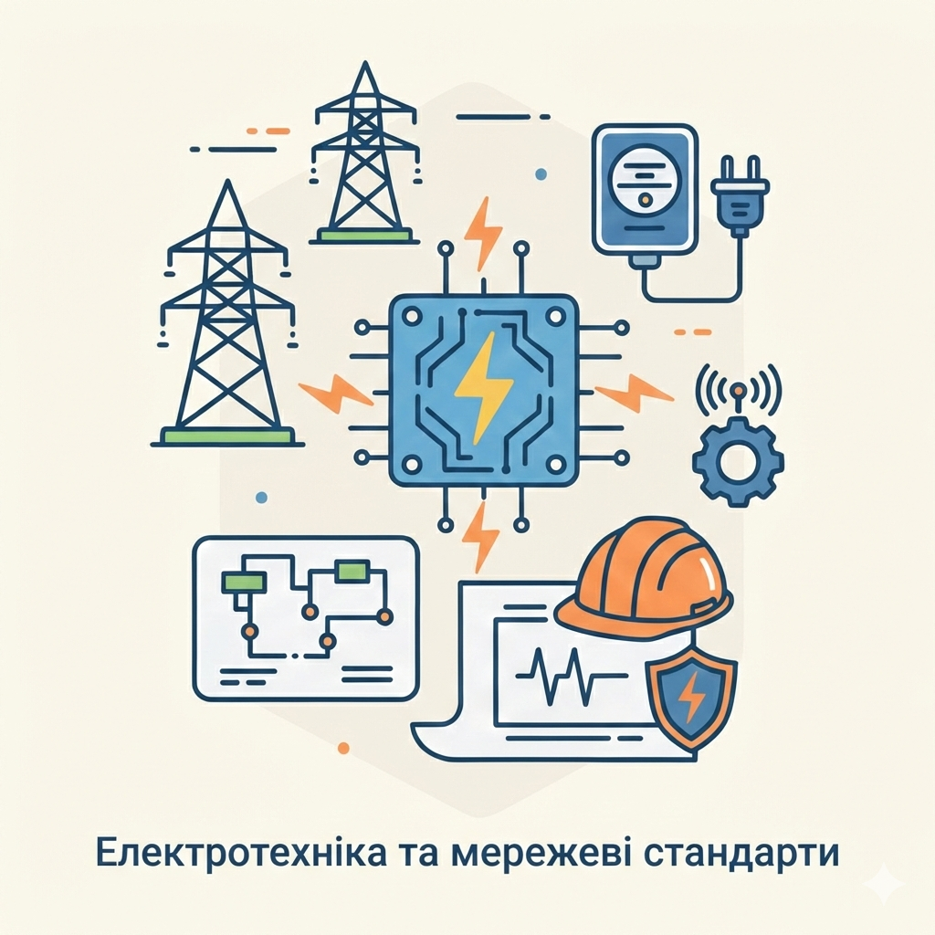 Нормативна інформація по електротехніці