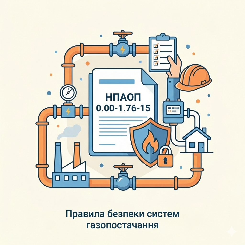 Правила безпеки систем газопостачання